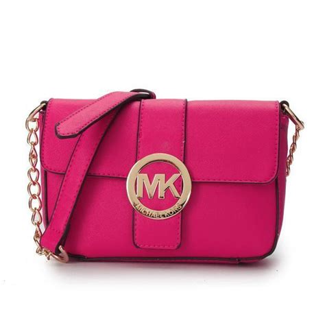 michael kors fuchsia crossbody bag